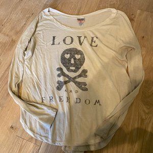 Love Skull Long Sleeve Shirt
